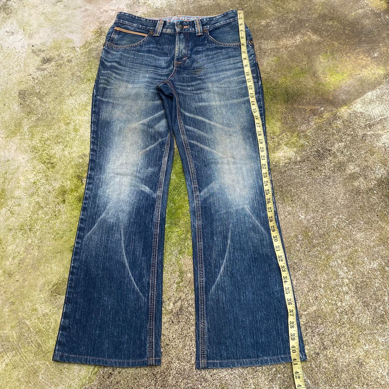 Edwin Vintage Edwin Exclusive Vintage Distressed Denim Size US 31 - 23 Thumbnail