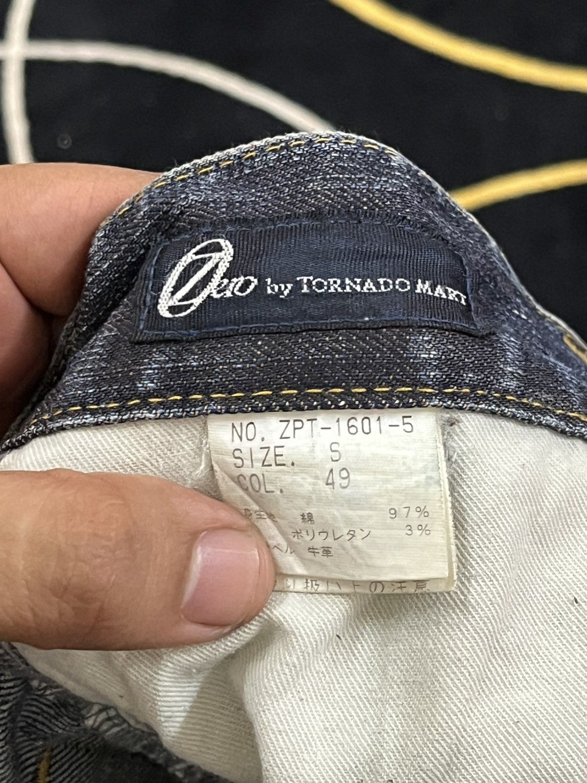 Tornado Mart Vintage Tornado Mart Aero Flare Faded Distressed Denim Size US 30 / EU 46 - 9 Thumbnail