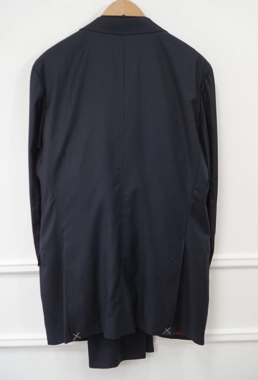 Suitsupply Men Suitsupply 3 Piece Suit La Spalla Navy Blue 102 UK/US42L Size 42L - 2 Thumbnail