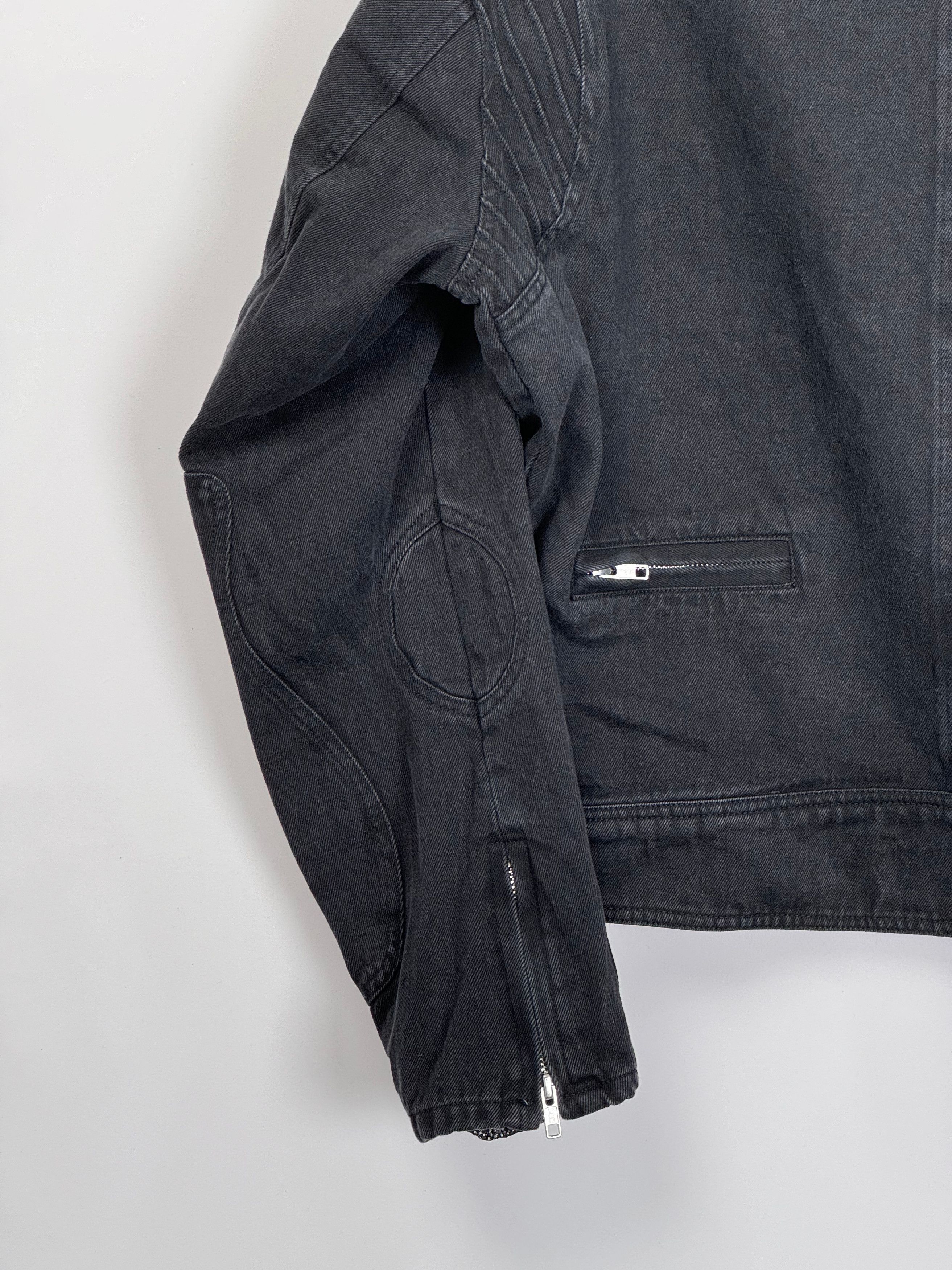 Japanese Brand SHERMER Biker Denim Jacket Size US M / EU 48-50 / 2 - 8 Thumbnail