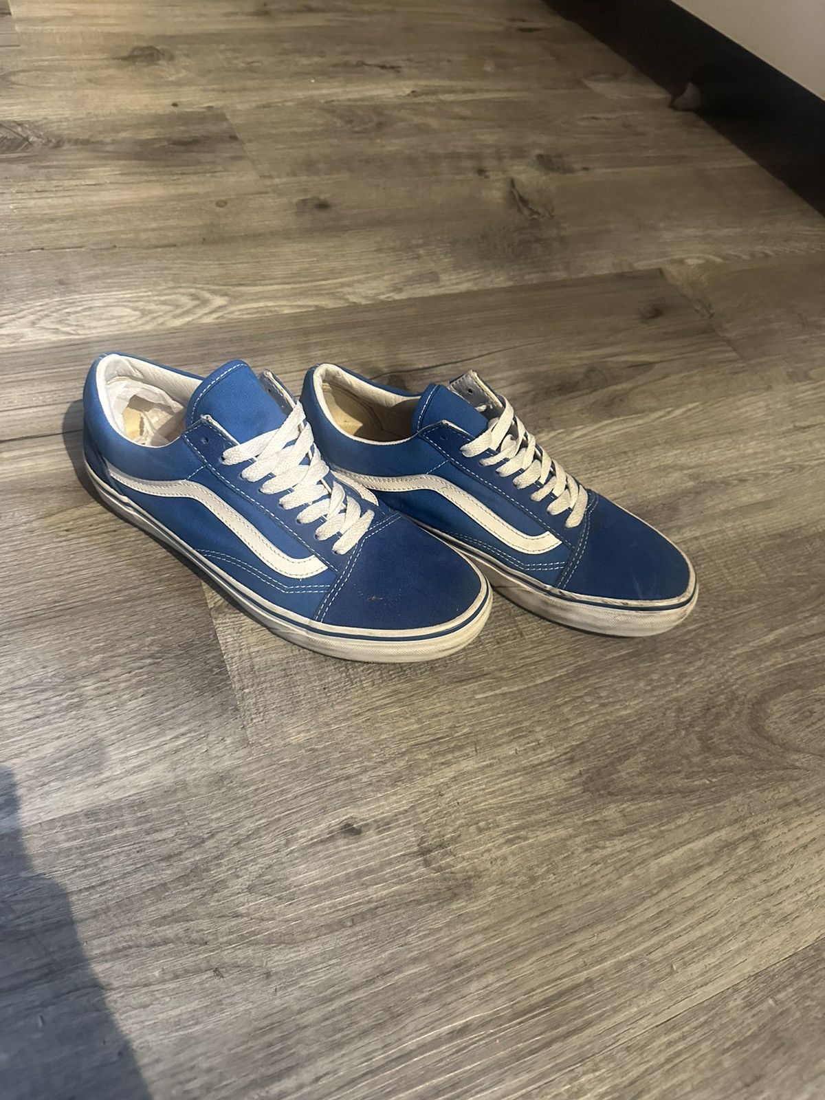 Vans Vans Old Skool Low Blue Size US 7.5 / EU 40-41 - 3 Thumbnail