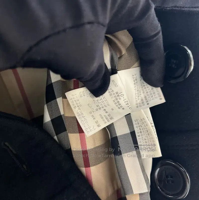 Burberry Burberry Black Wool Blend Women's Coat. Size M / US 6-8 / IT 42-44 - 6 Thumbnail