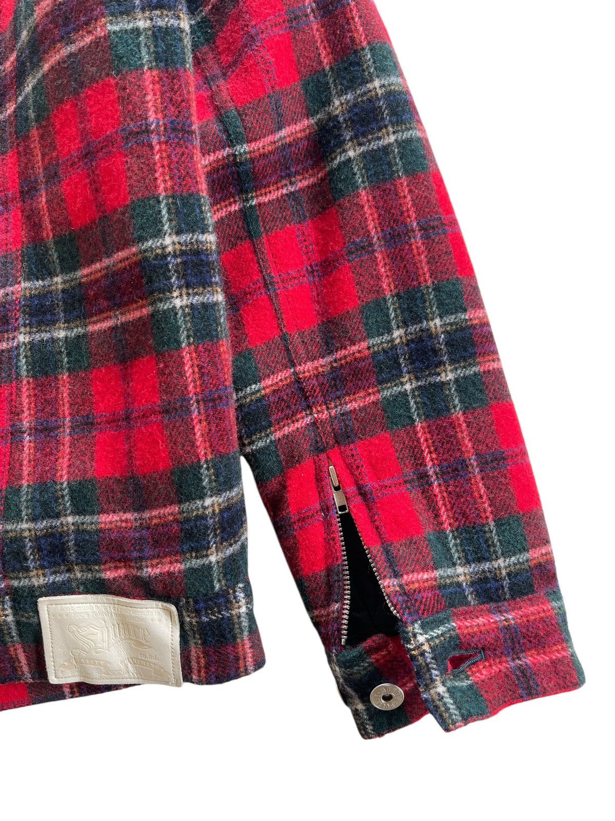Japanese Brand Japanese Square Wool Tartan Jacket Size US M / EU 48-50 / 2 - 10 Thumbnail