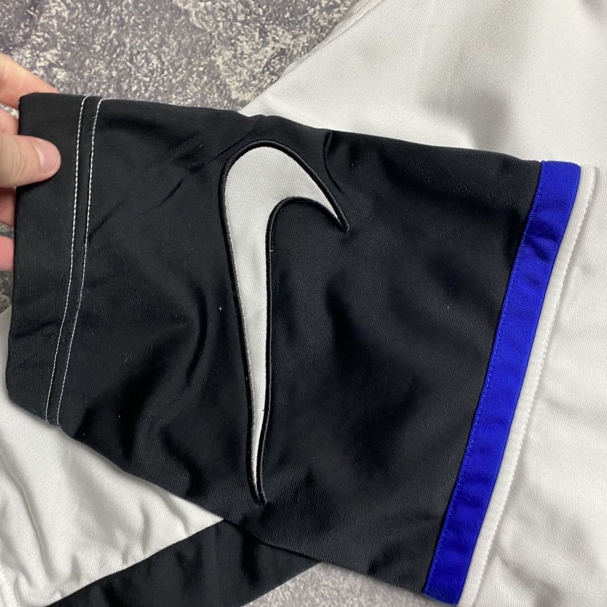 Vintage Vintage Nike Big Logo Rare y2k Streetwear drill pants Size US 32 / EU 48 - 3 Thumbnail