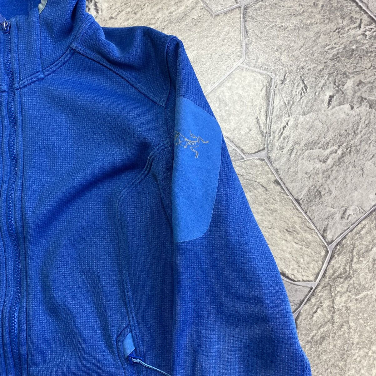 Arc'teryx Vintage Arcteryx Polartec Zip Hoodie Fleece Jacket Blue Size US XS / EU 42 / 0 - 3 Thumbnail