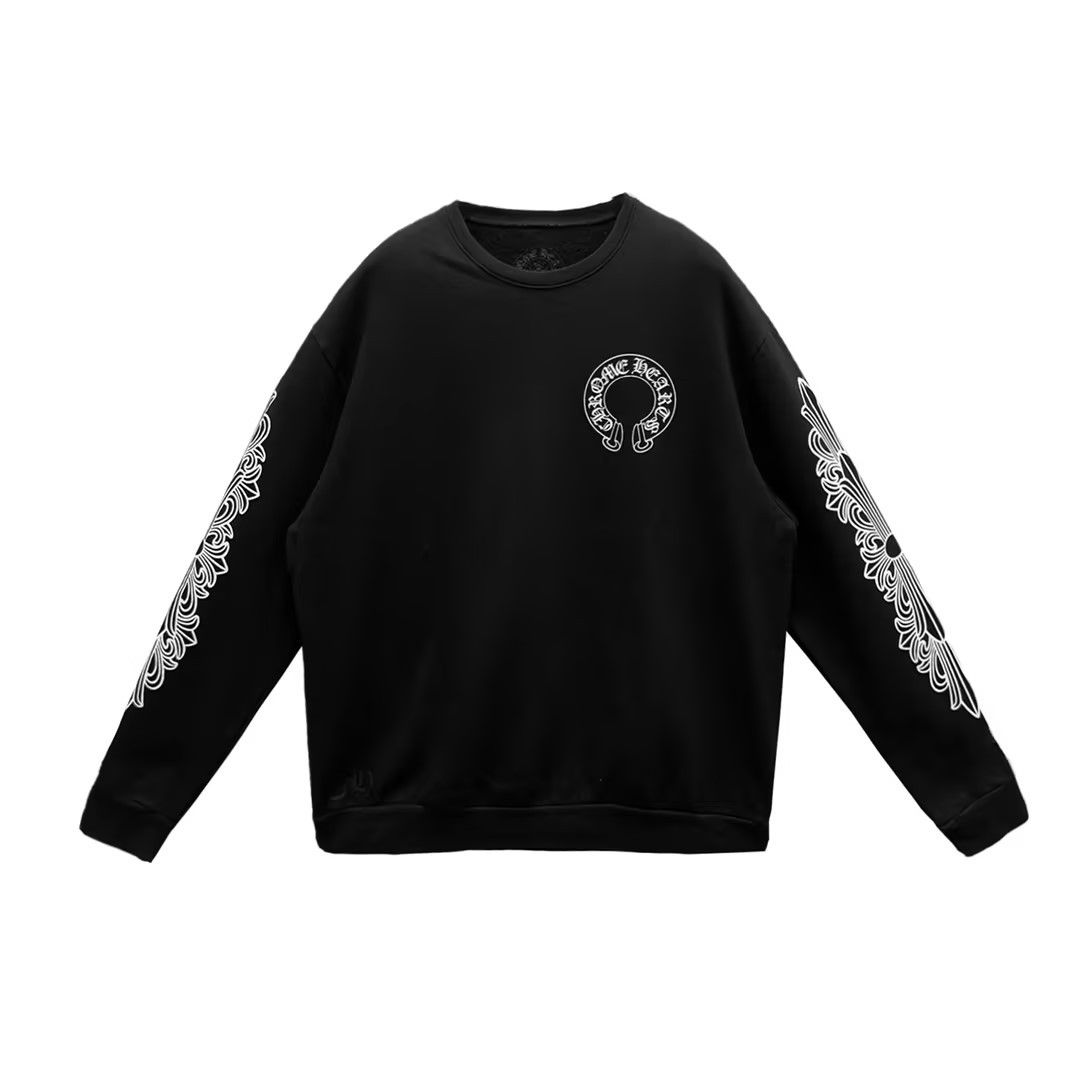 Chrome Hearts Horseshoe Floral Long Sleeve