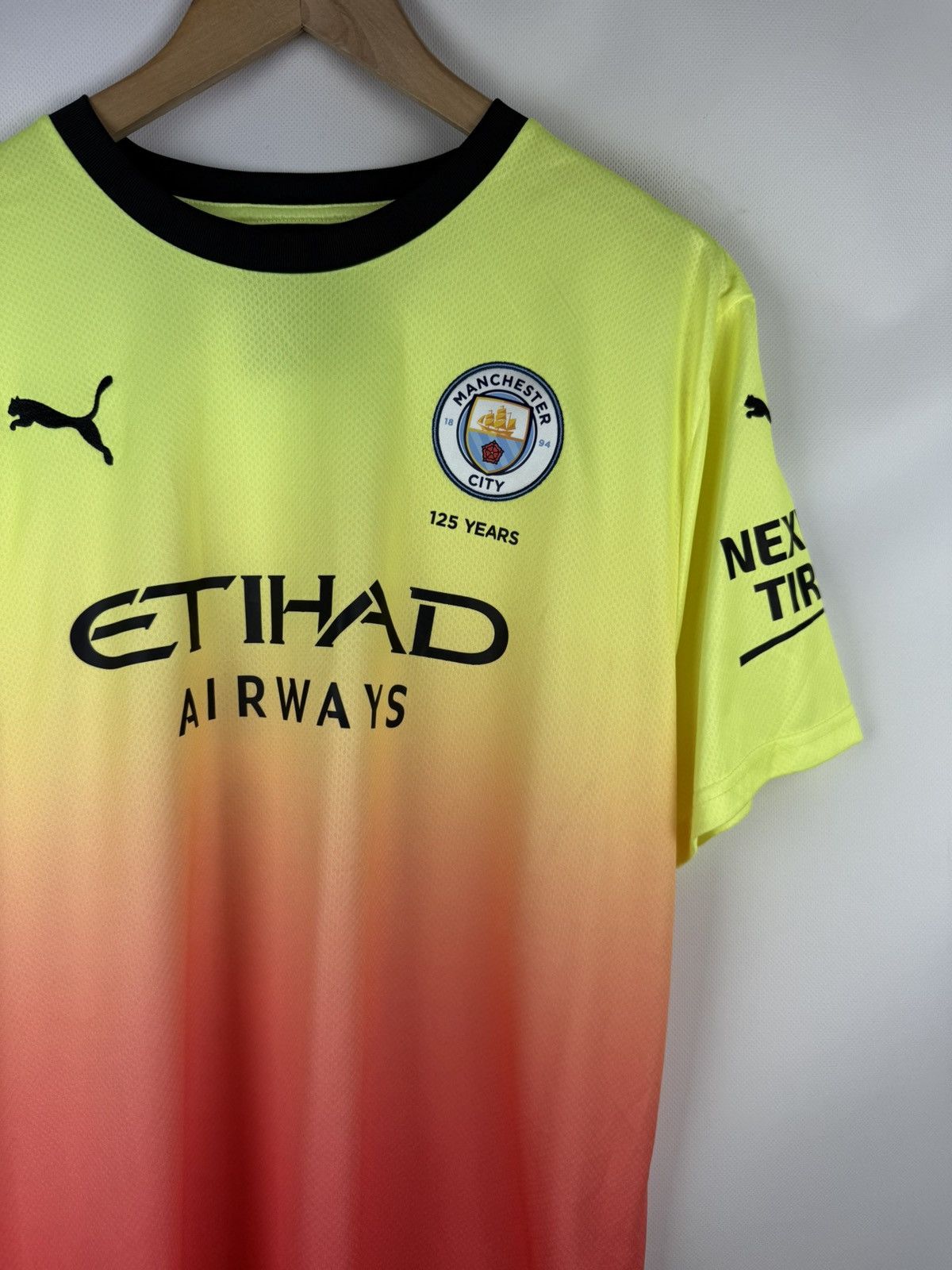 Puma Manchester City 2019-20 Third Kit #16 Rodrigo Jersey Shirt Size US XL / EU 56 / 4 - 5 Thumbnail