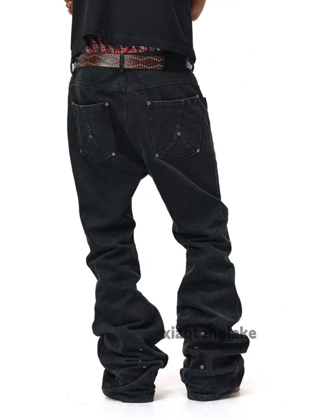 Jean Unisex outdoor utility punk yuppie hiphop flared pants Size US 34 / EU 50 - 7 Thumbnail