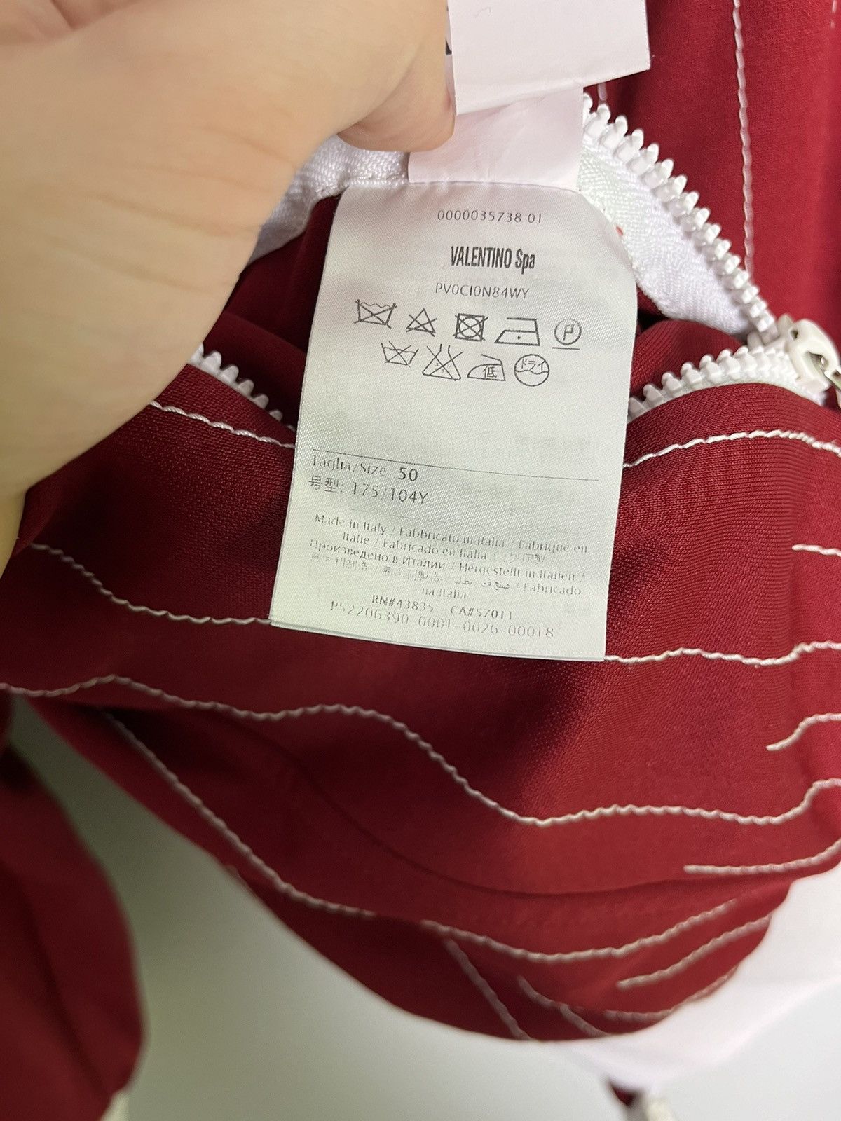 Valentino Valentino Garavani zip tracksuit Size US S / EU 44-46 / 1 - 10 Thumbnail