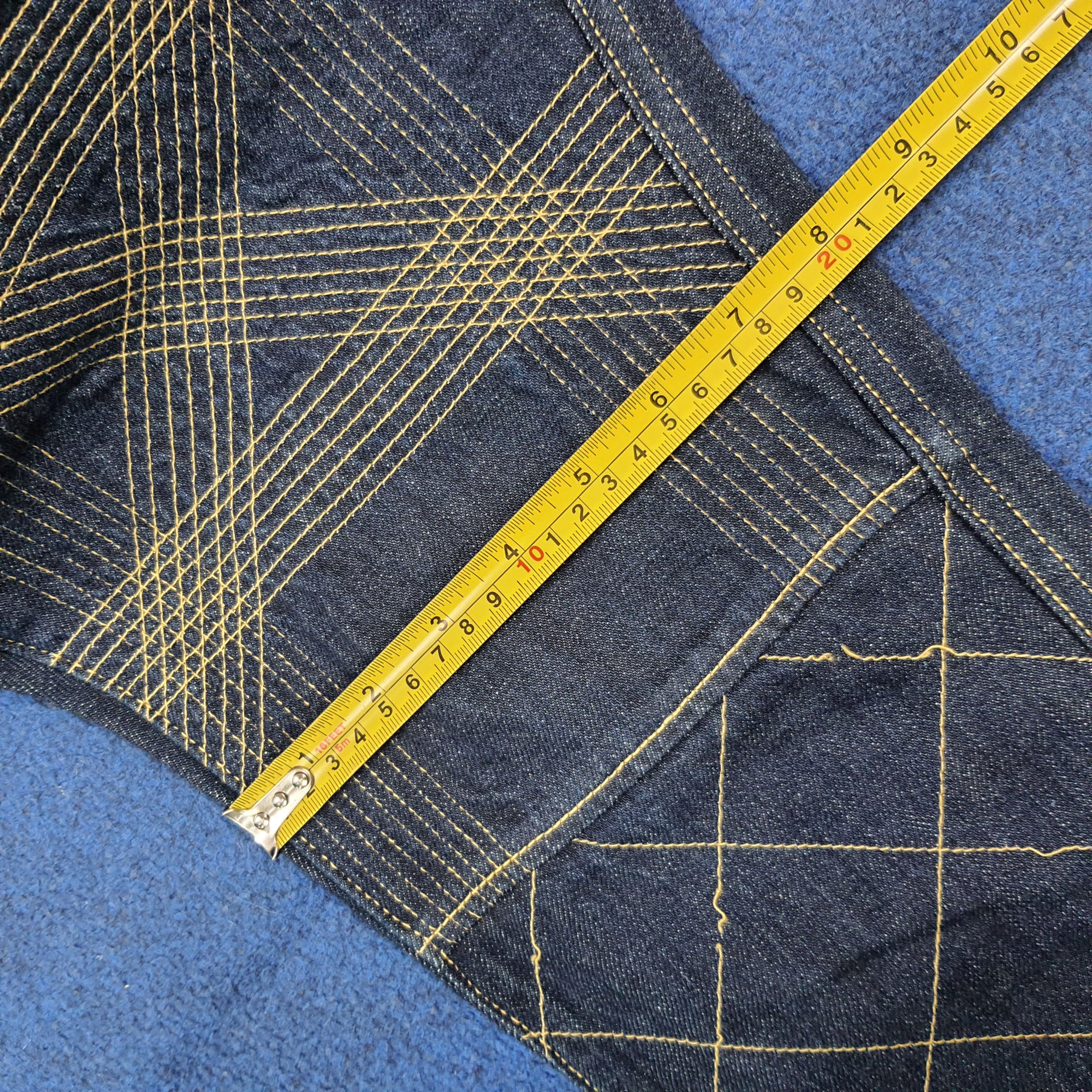 Kapital Vintage KAPITAL Japan Denim Monkey Stitching Pants C297N20 Size US 32 / EU 48 - 16 Thumbnail