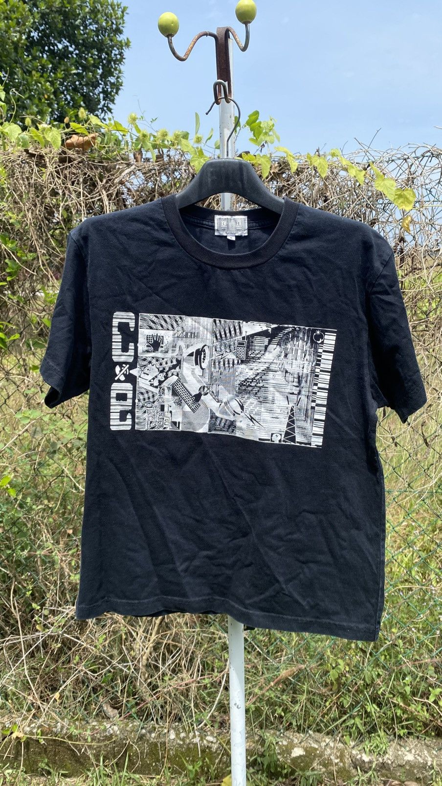 Japanese Brand Cav Empt Men's Black T-shirt Size US S / EU 44-46 / 1 - 1 Thumbnail