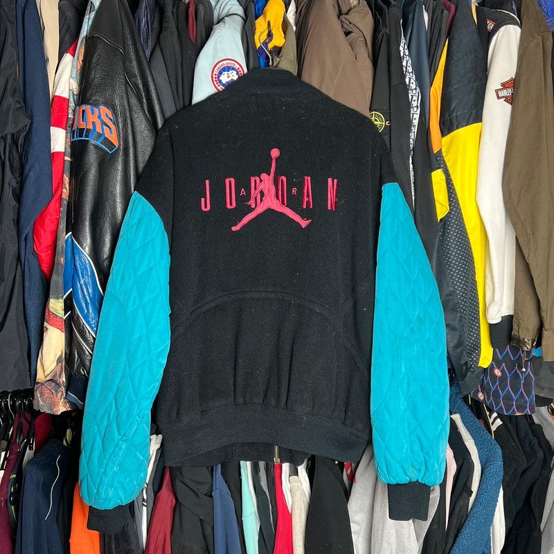 Jordan Brand × Nike × Vintage jacket varsity baseball Nike Jordan vintage M Size US M / EU 48-50 / 2 - 1 Thumbnail