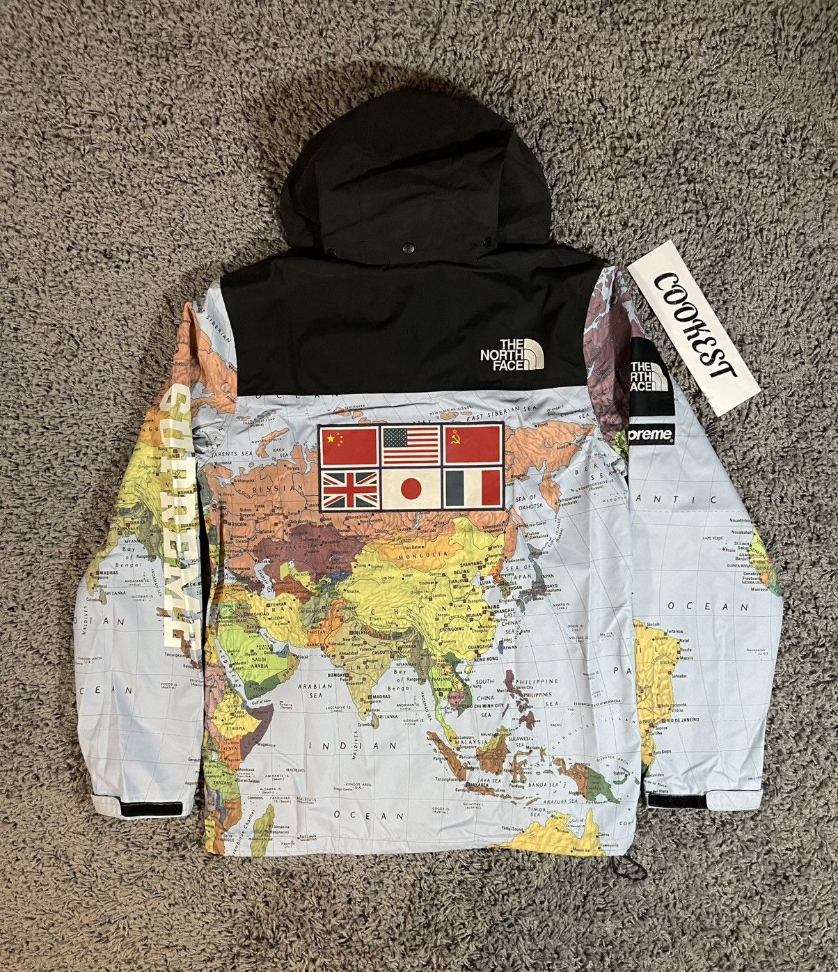Supreme × The North Face 2014SS Supreme x TNF Atlas Map Expedition Coach Jacket Size US M / EU 48-50 / 2 - 14 Thumbnail