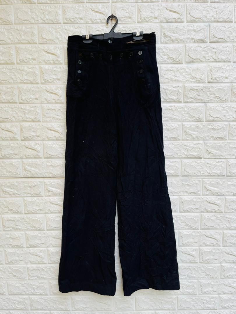 image of Ww2 Navy Military Dark Blue Pant, Men's (Size 27)