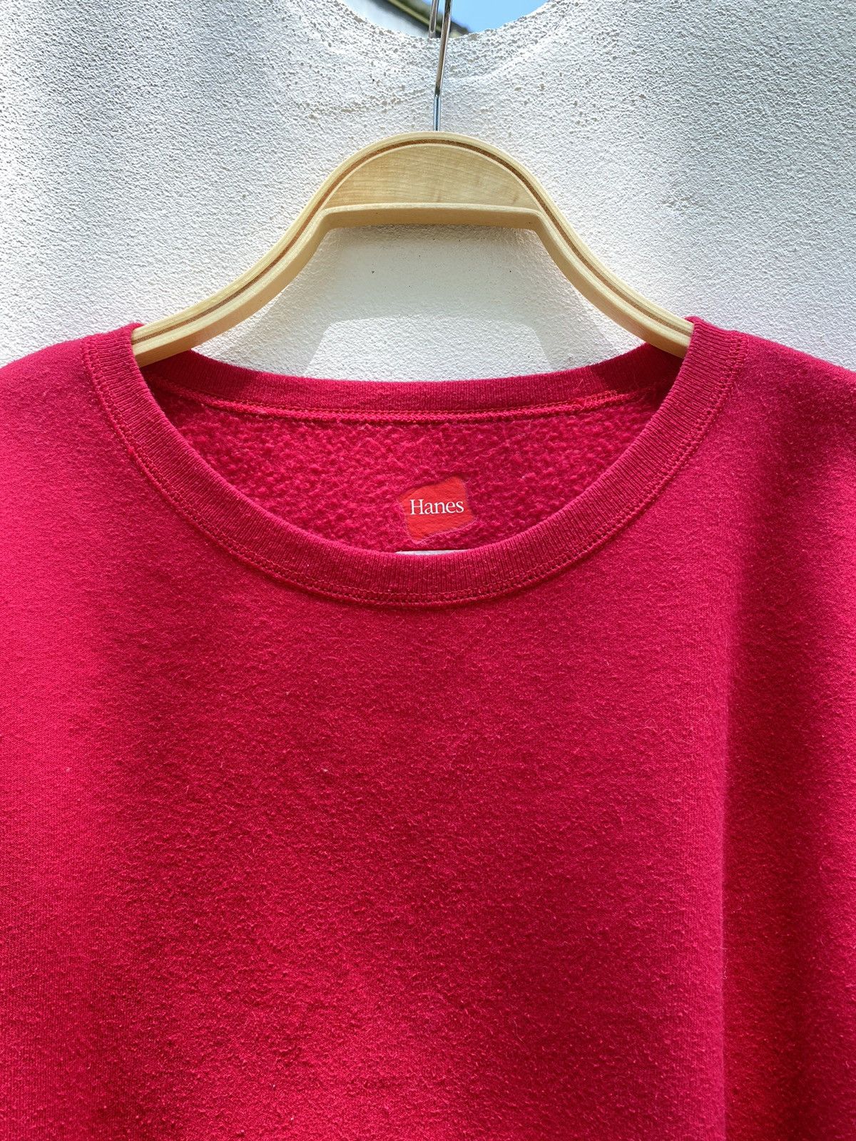 Hanes Hanes vintage red sweater Size US L / EU 52-54 / 3 - 3 Thumbnail