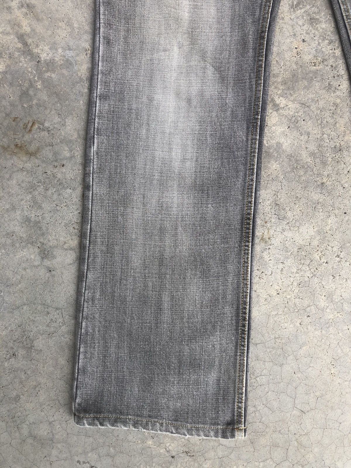 If Six Was Nine Y2k Monsieur Flared Jeans Distressed Size US 32 / EU 48 - 6 Thumbnail