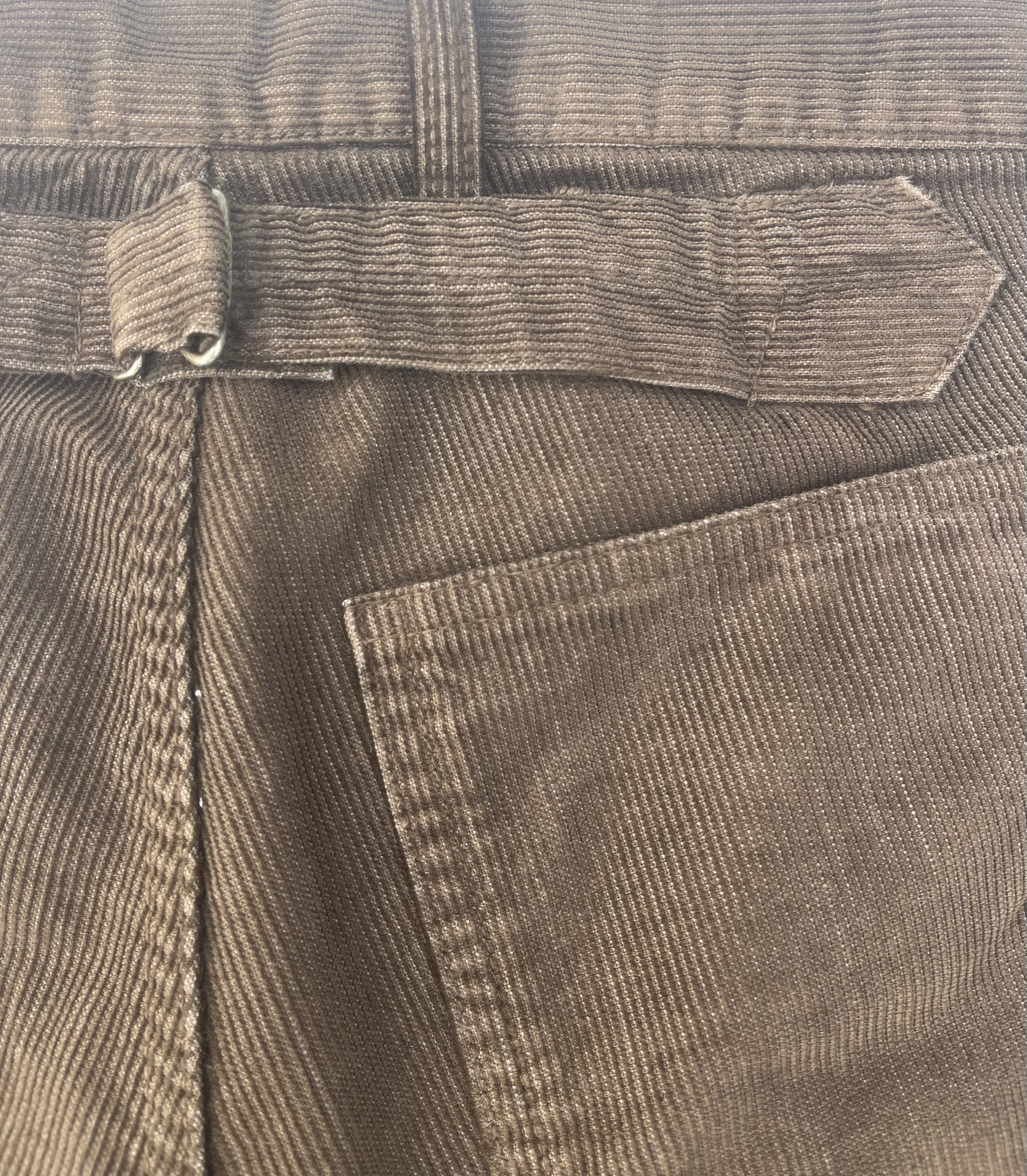 Visvim Visvim FW15 Carpenter Pant Prime Slub (Cords) - Brown Size US 31 - 5 Thumbnail