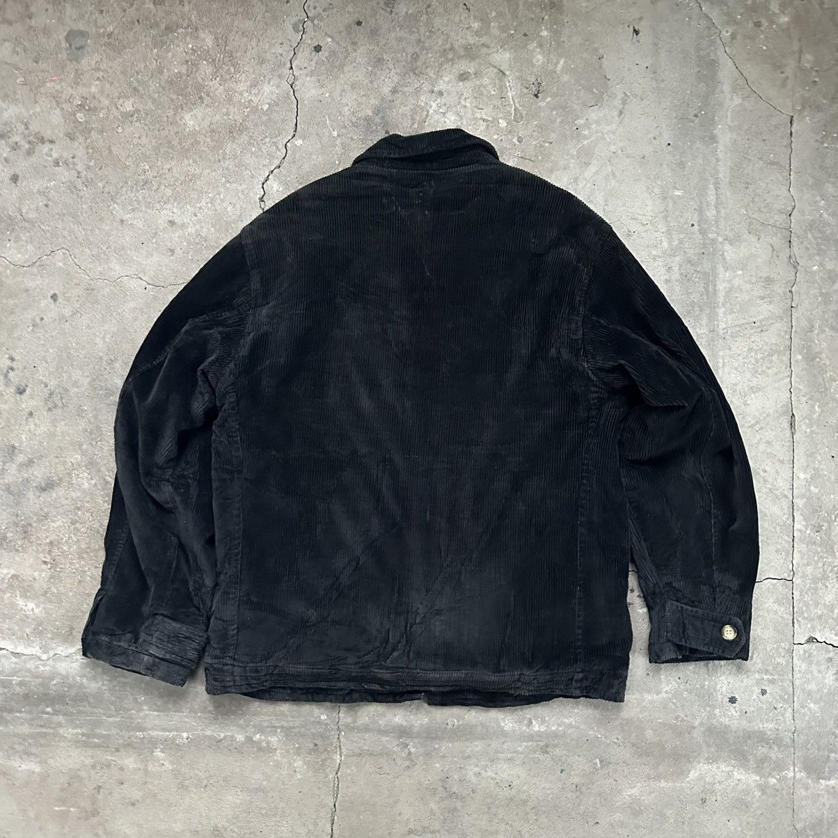 Chevignon Chevignon Black Corduroy Jacket Men's Large Size US L / EU 52-54 / 3 - 6 Thumbnail