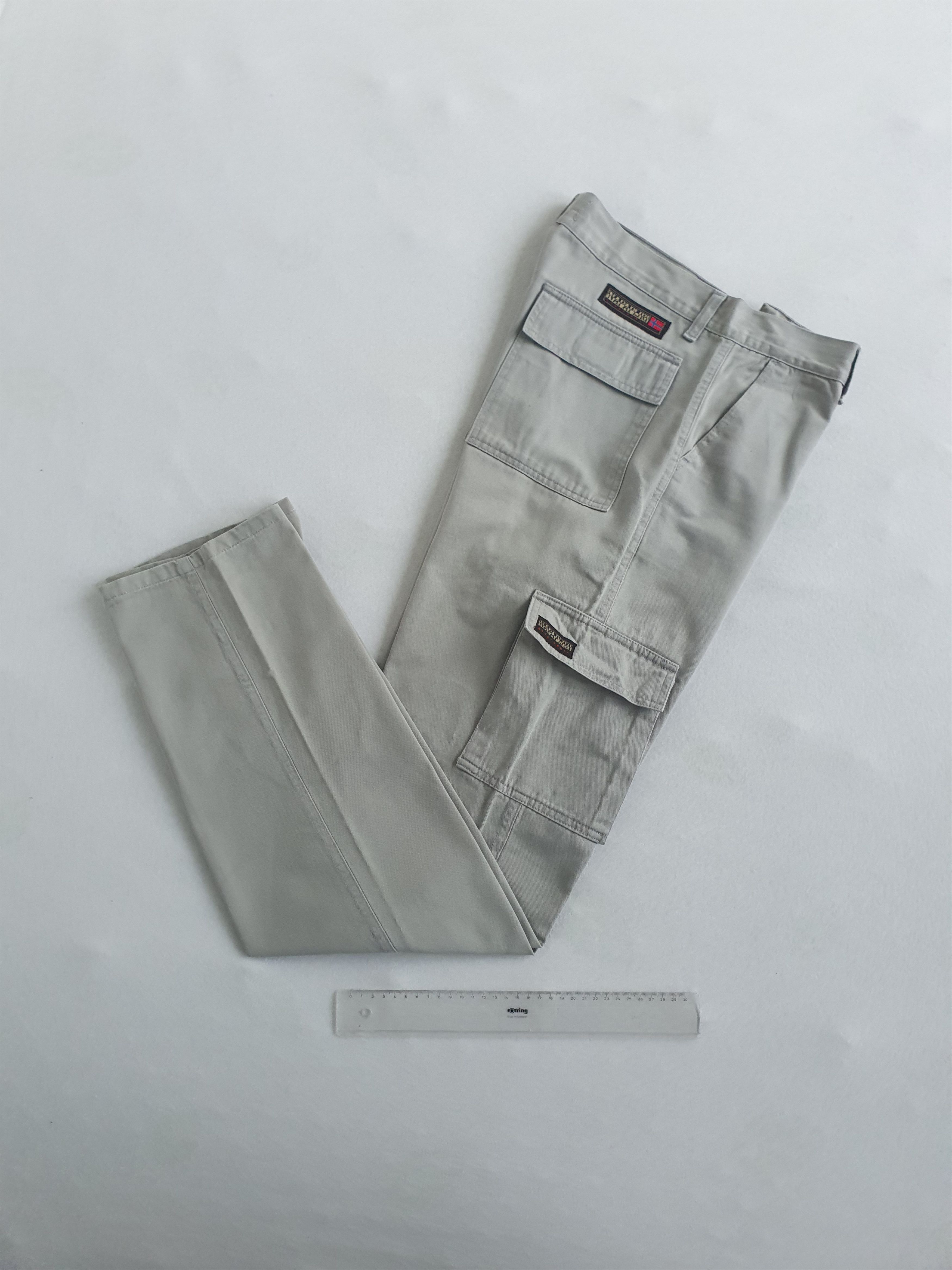 Napapijri Vintage (Y2K) Cargo Field Utility Pants Trousers - EU 48 Size US 34 / EU 50 - 3 Thumbnail