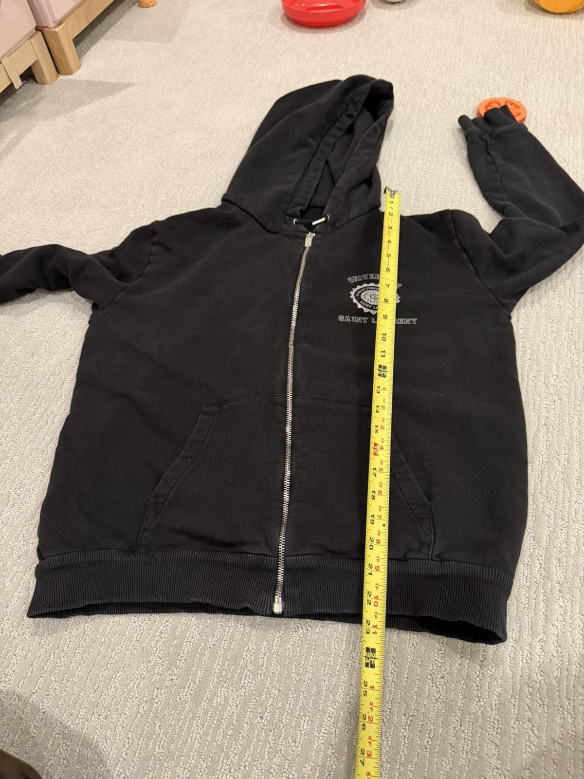 Saint Laurent Paris Saint Laurent University Zip Up Sz XL Size XL / US 12-14 / IT 48-50 - 10 Thumbnail