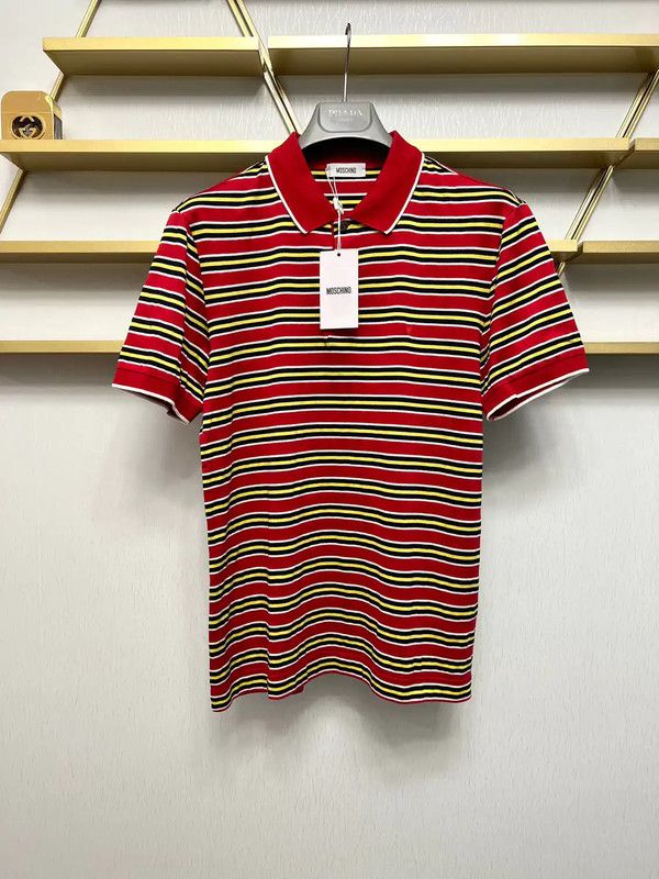 Moschino Multicolor Striped Summer Polo 0089