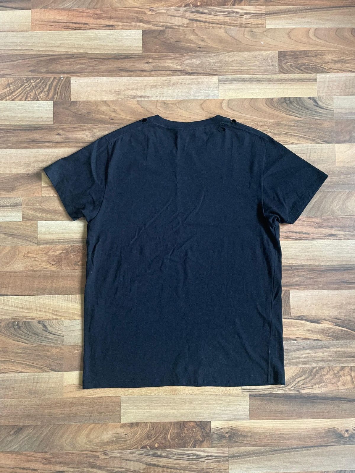 Saint Laurent Paris Saint Laurent Paris FW16 Black T-Shirt Size US M / EU 48-50 / 2 - 2 Thumbnail