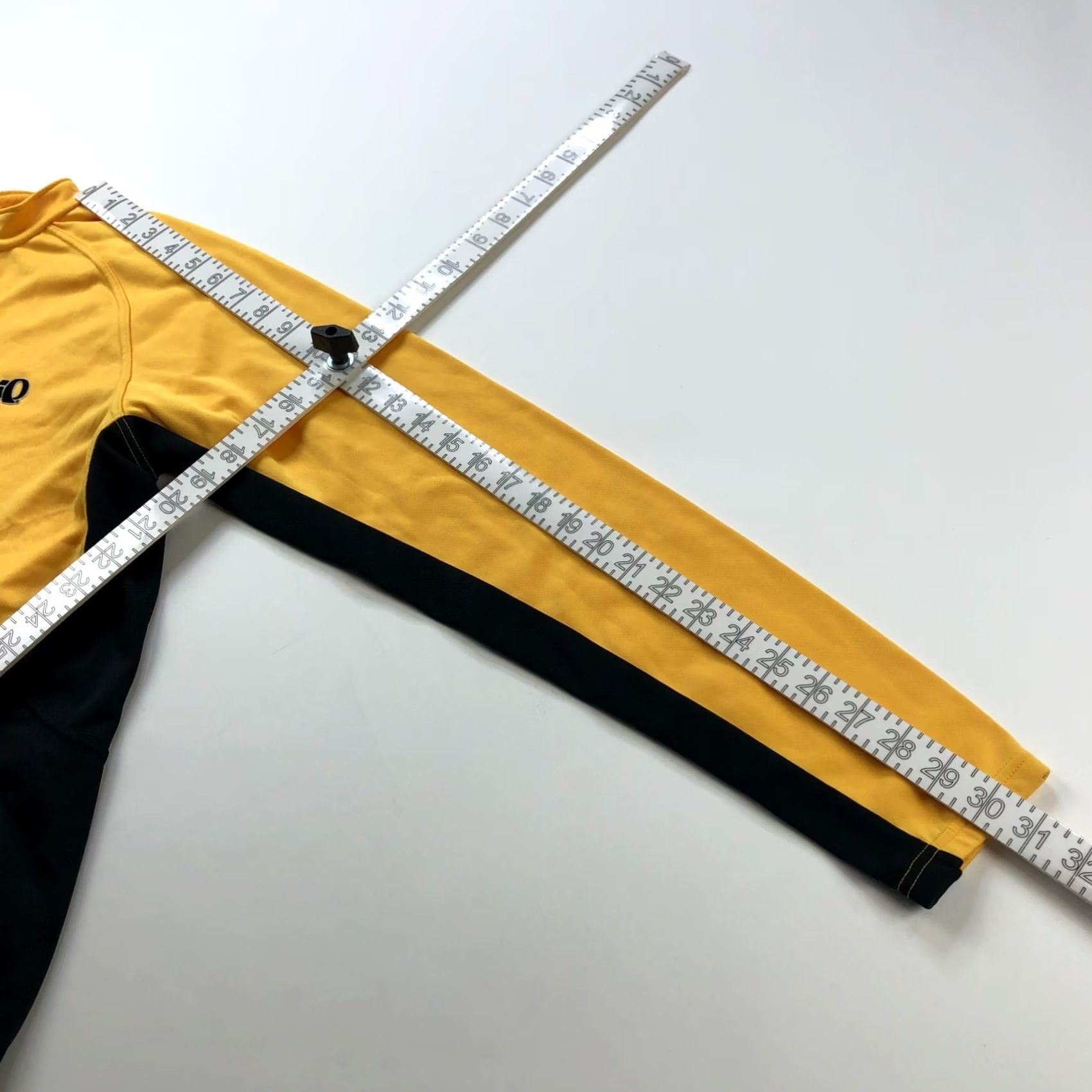 PEARL iZUMi Pearl Izumi Mens Medium Polyester Cycling Full Zip Jacket Yellow Black Jacket Windbreaker Pockets Zipped Pockets Sports Bike 80s Vintage No Mens Size US M / EU 48-50 / 2 - 3 Thumbnail