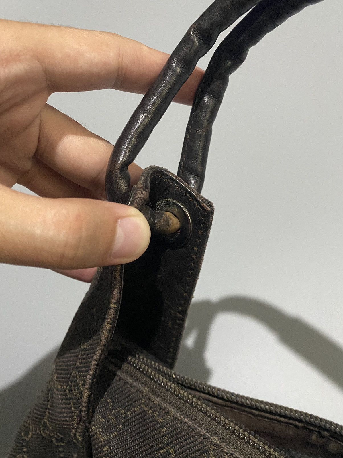 Gucci Gucci Canvas GG Monogram Shoulder Bag Size ONE SIZE - 6 Thumbnail
