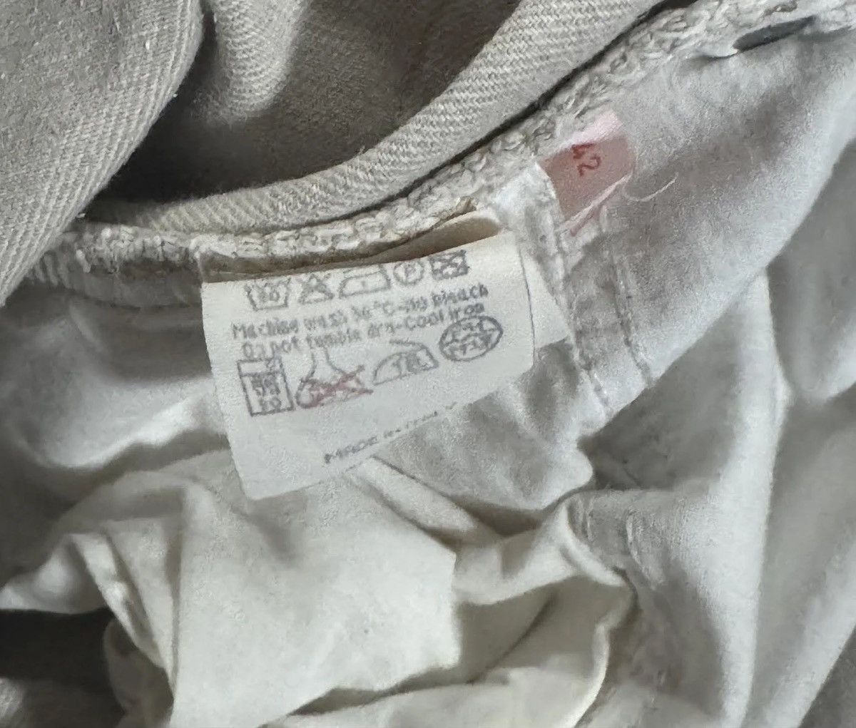 Iceberg Vintage Iceberg History Tom & Jerry White Jeans (Size 42) Size US 42 / EU 58 - 8 Thumbnail