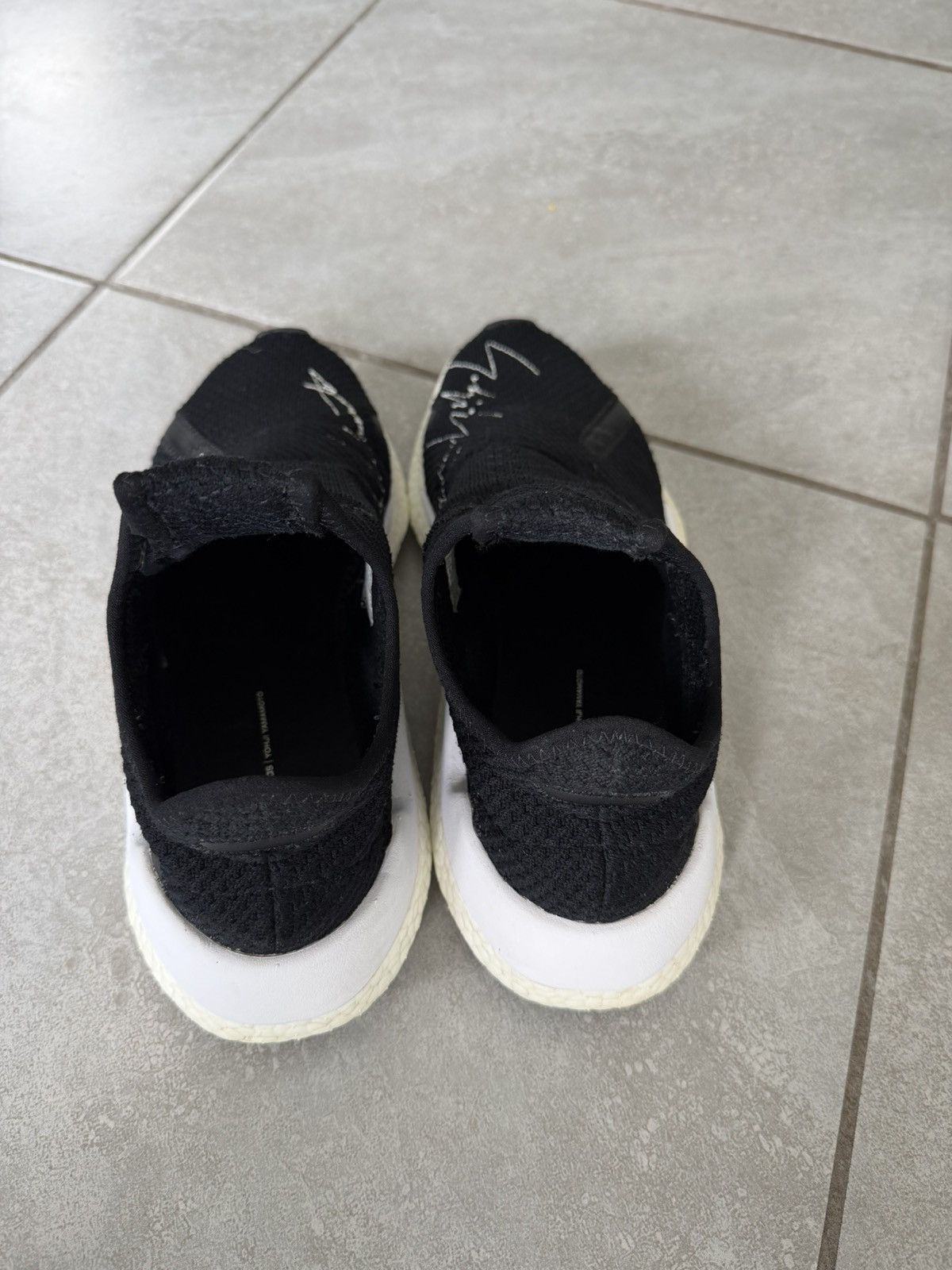 Adidas Y-3 Yohji Yamamoto Reberu Sneaker Black US 9 Slip-On