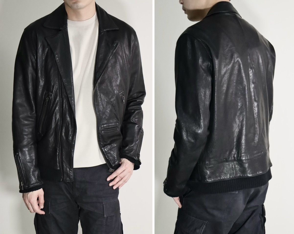Maison Margiela Maison Martin Margiela Patchwork Leather Jacket Size US L / EU 52-54 / 3 - 2 Thumbnail