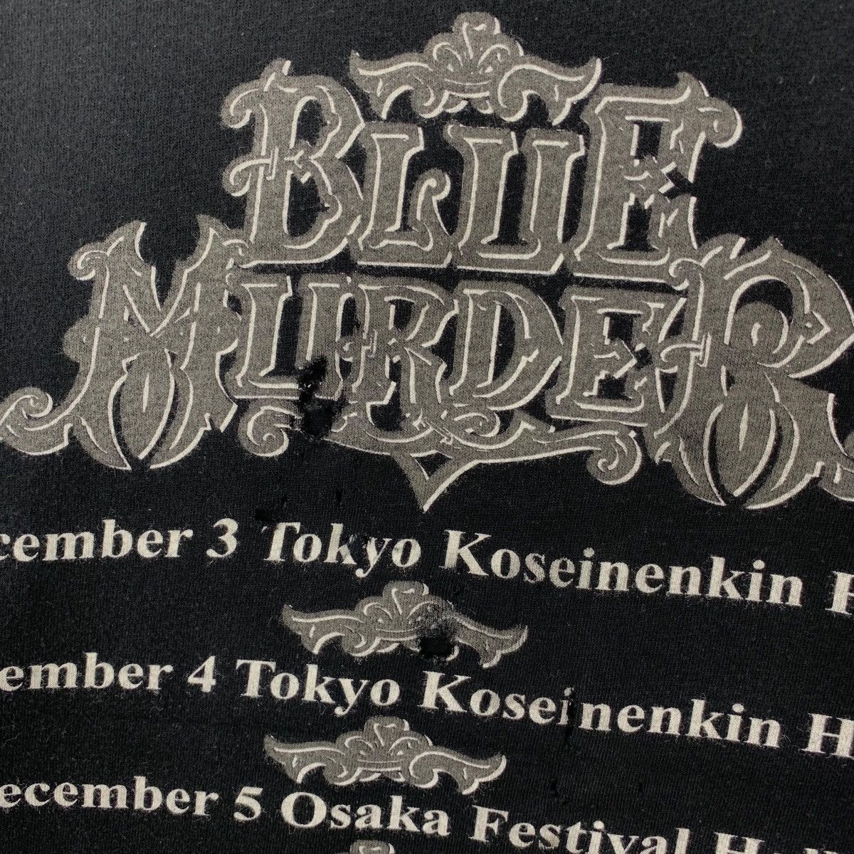 Band Tees Vintage 1993 BLUE MURDER Nothin But Trouble Japan Tour Tee Size US S / EU 44-46 / 1 - 8 Thumbnail
