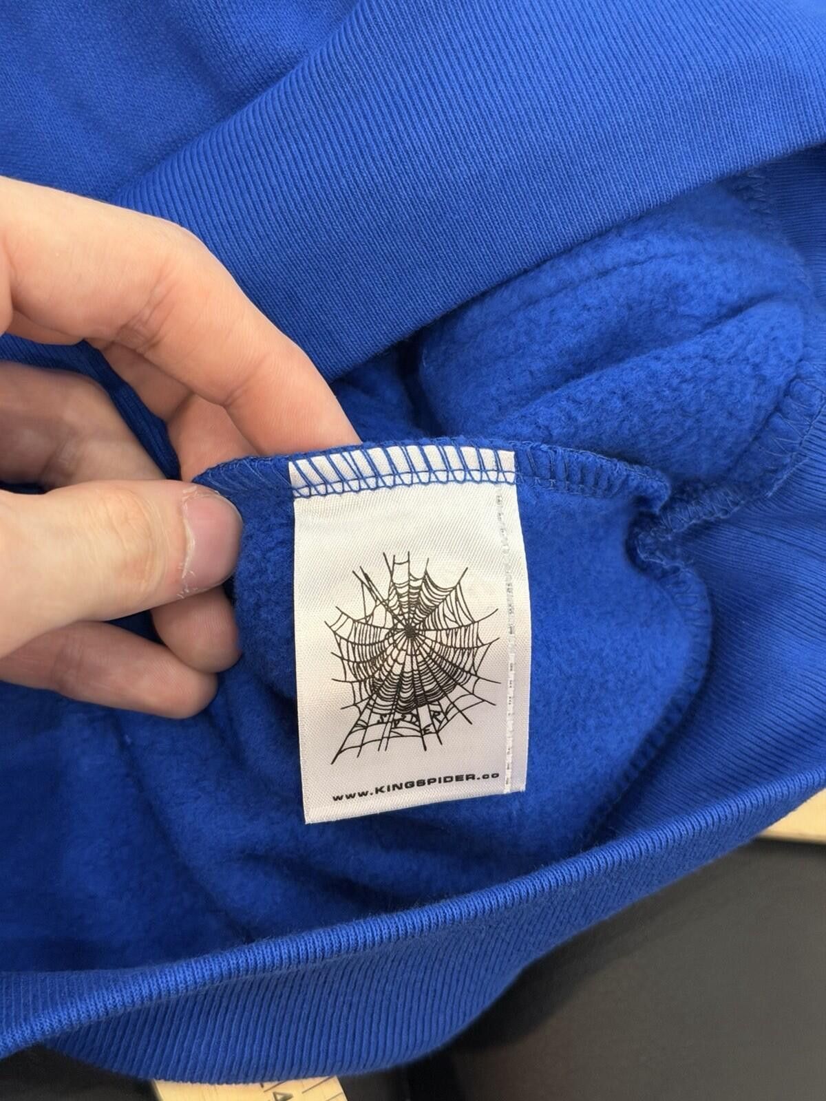 Sp5der Sp5der Stone Hoodie Size (Small) 2026 Blue VVS Size US S / EU 44-46 / 1 - 9 Thumbnail