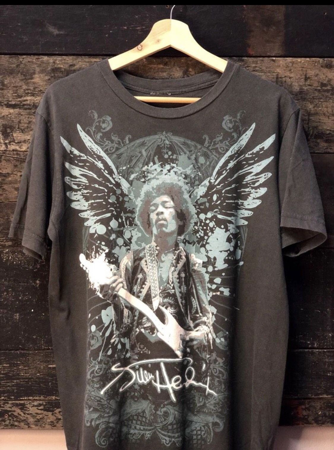 Band Tees × Vintage × Zion Rootswear Vintage Jimmy Hendrix Size US L / EU 52-54 / 3 - 3 Thumbnail