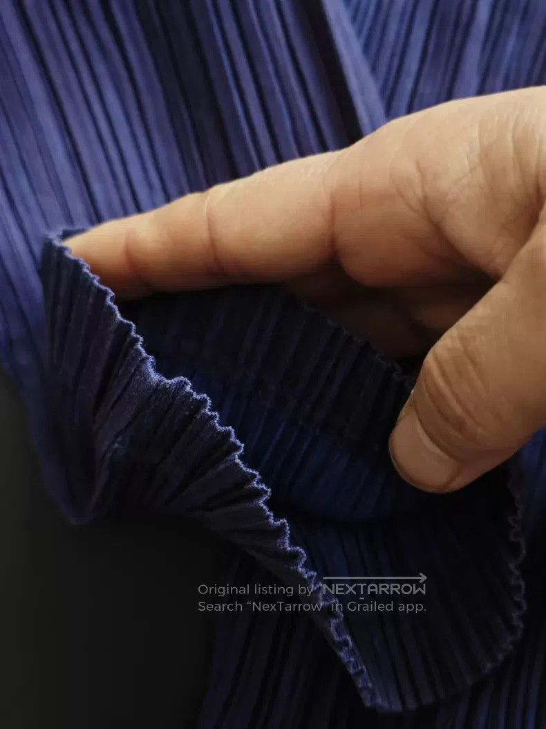 Issey Miyake Issey Miyake Blue Jacket Size L / US 10 / IT 46 - 8 Thumbnail