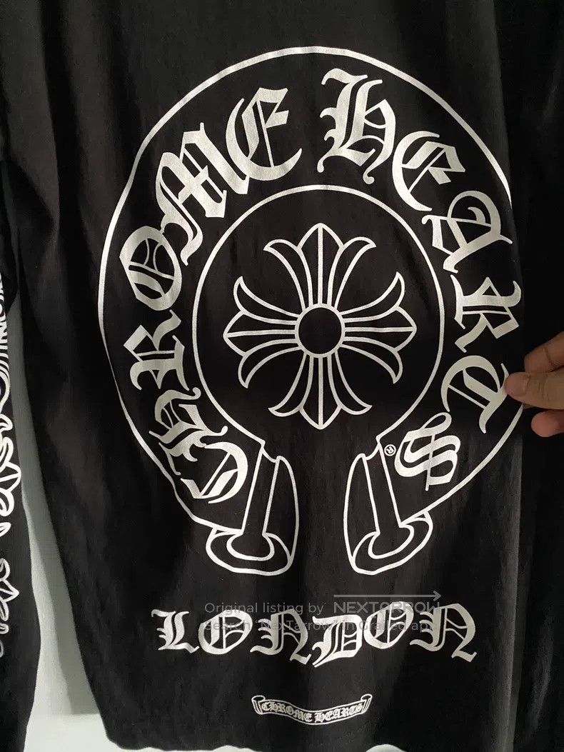 Chrome Hearts CHROME HEARTS Size M Horseshoe printed long sleeve Size US M / EU 48-50 / 2 - 2 Thumbnail