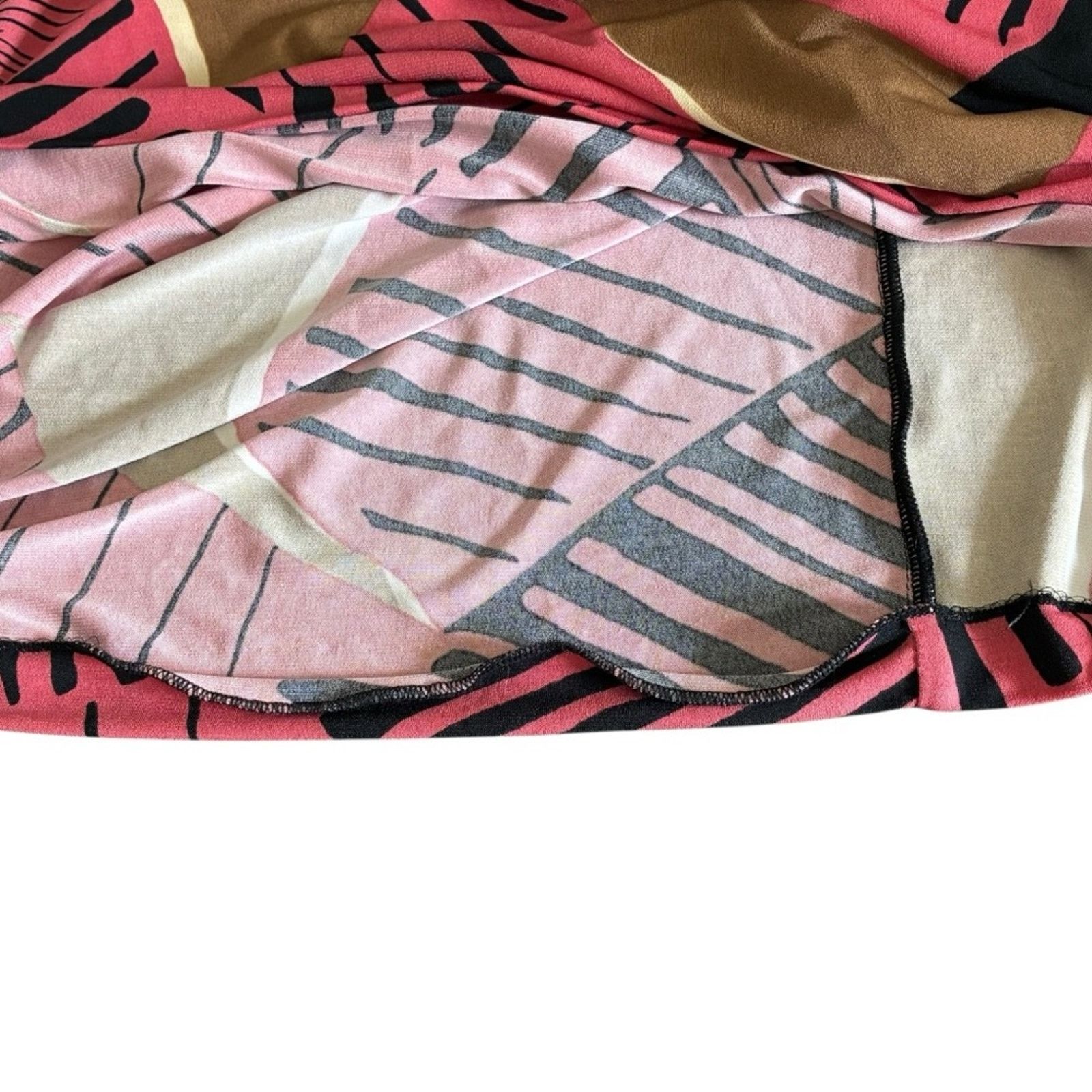Tibi Tibi New York one shoulder dress in a graphic print Size S / US 4 / IT 40 - 5 Thumbnail
