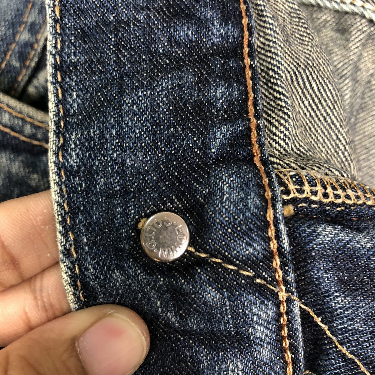 Japanese Brand × Vintage 🔥VINTAGE DENIM JEANS EDWIN JAPAN MADE ISSEY MIYAKE Size US 36 / EU 52 - 15 Thumbnail