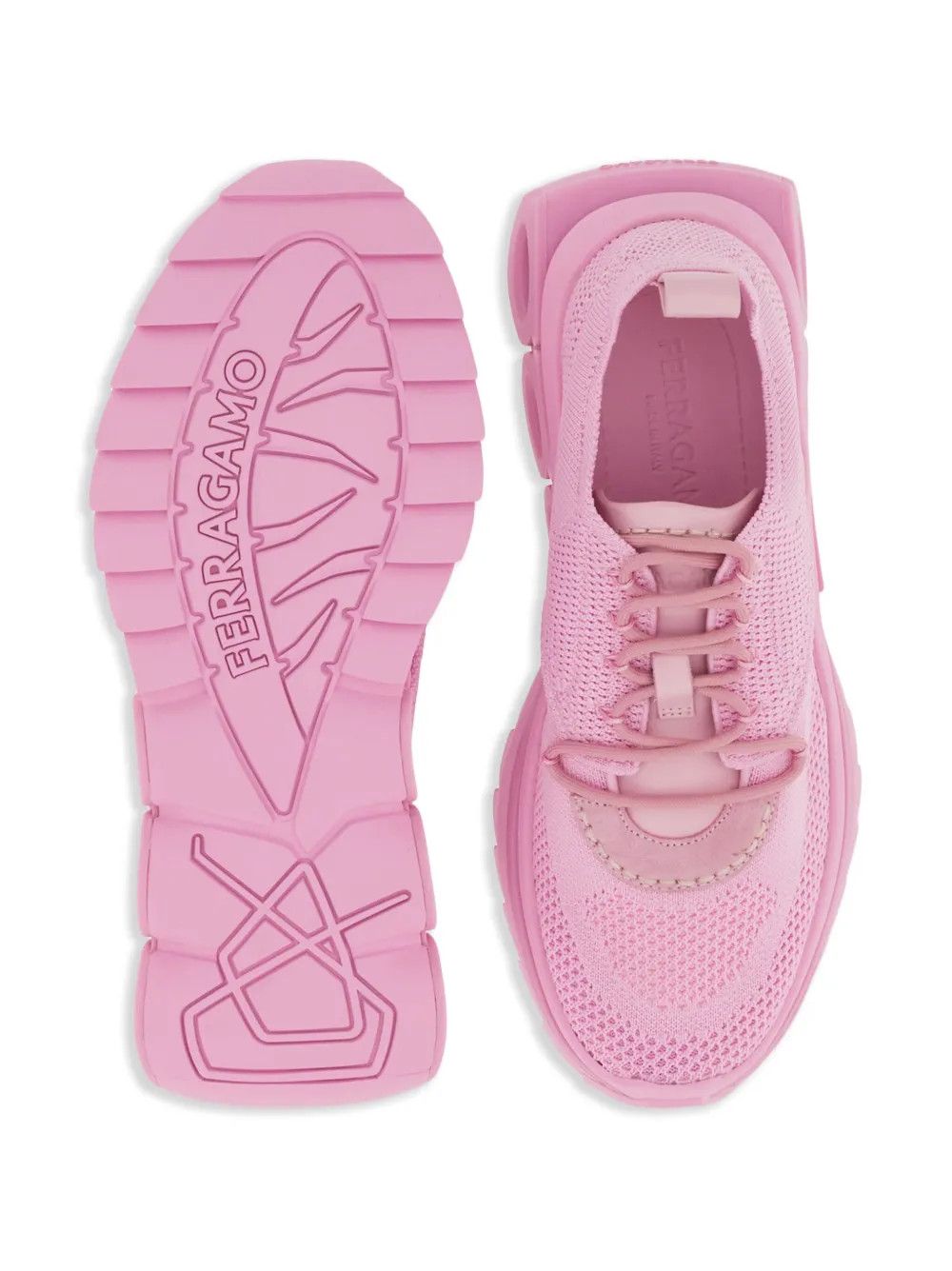 Salvatore Ferragamo o1y0426 Low-Top Sneakers in Pink Size US 9.5 / IT 39.5 - 5 Thumbnail