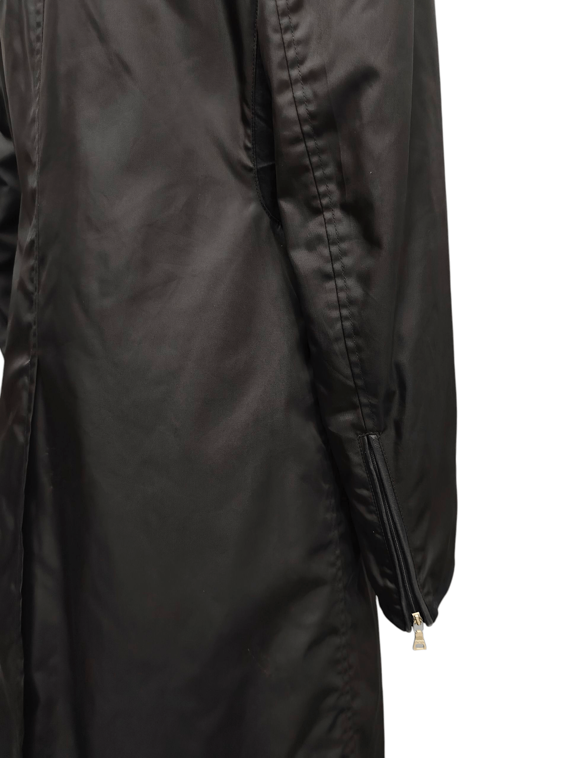 Prada 00s PRADA- Leather Shoulder Coat Archive Minimal Techwear Size M / US 6-8 / IT 42-44 - 7 Thumbnail