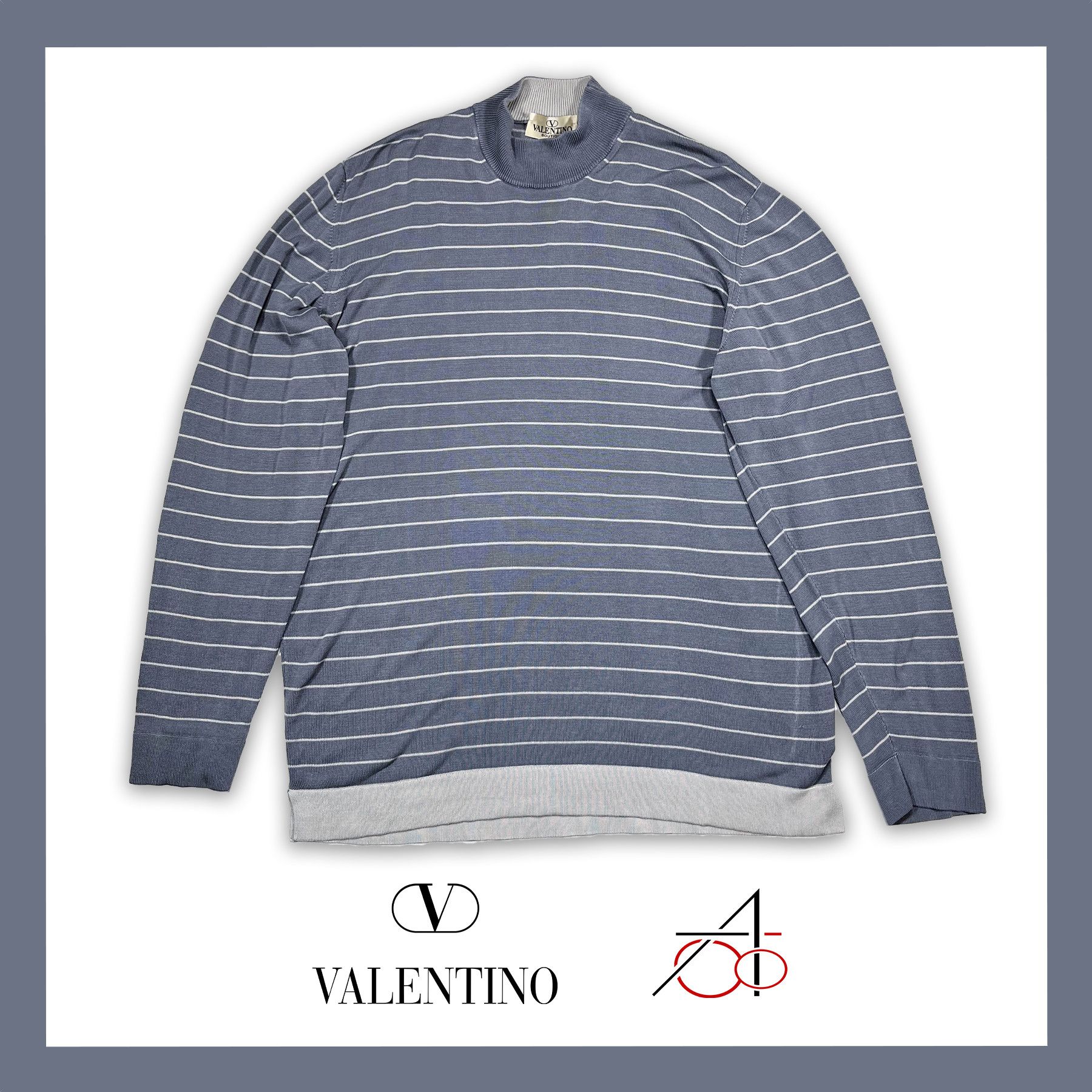 Valentino Vintage Valentino Boutique silk turtleneck, XL size Size US XL / EU 56 / 4 - 1 Thumbnail
