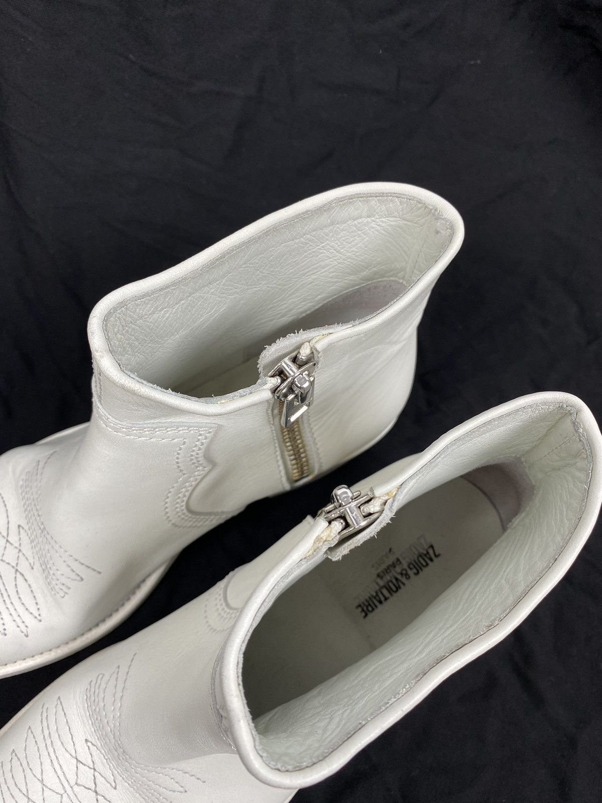 Zadig & Voltaire Zadig & Voltaire Leather Western Boots size 37 Size US 7 / IT 37 - 11 Thumbnail