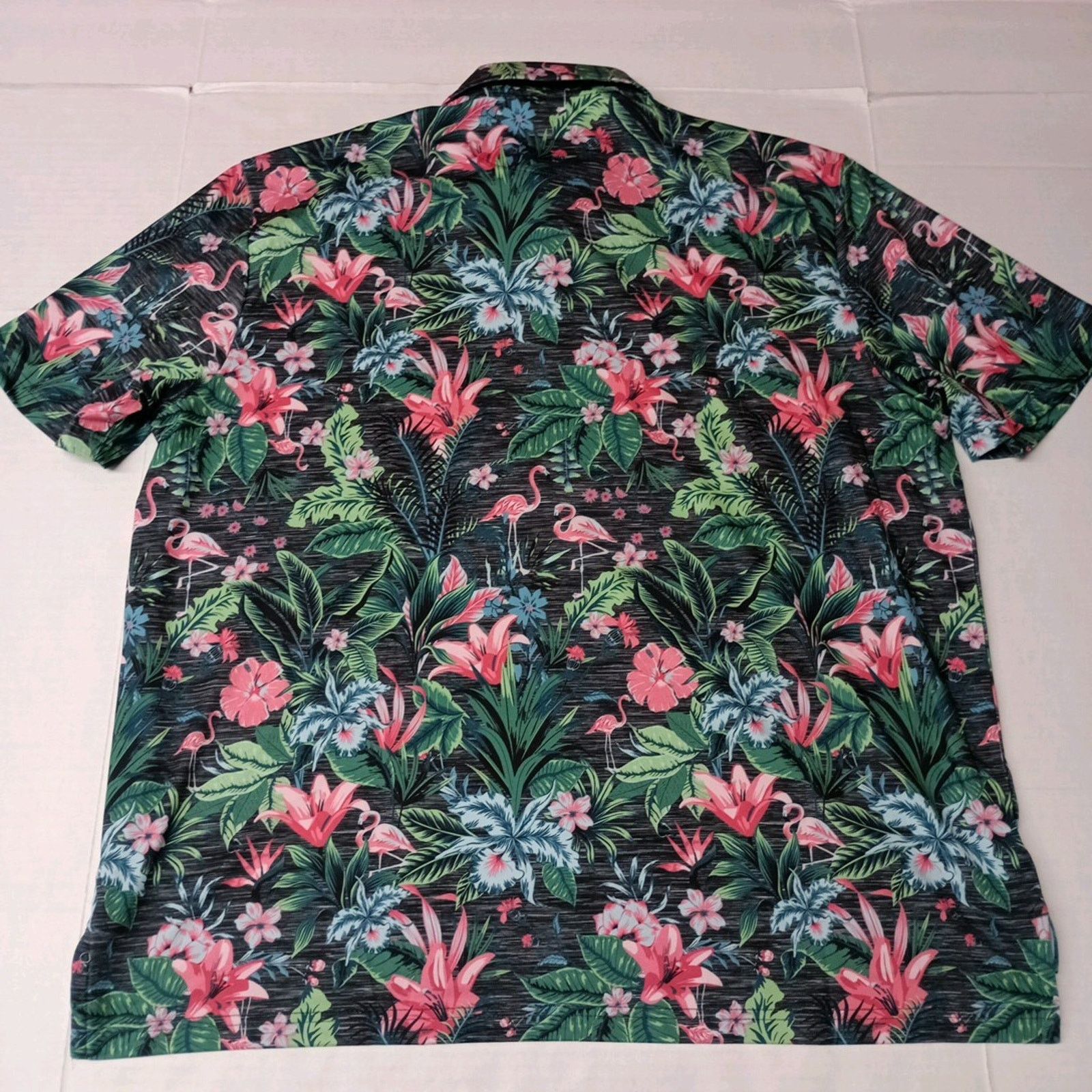 Chaps Chaps Polo Shirt Men's Size 2XL Multi Floral Moisture Wick Size US XXL / EU 58 / 5 - 7 Thumbnail