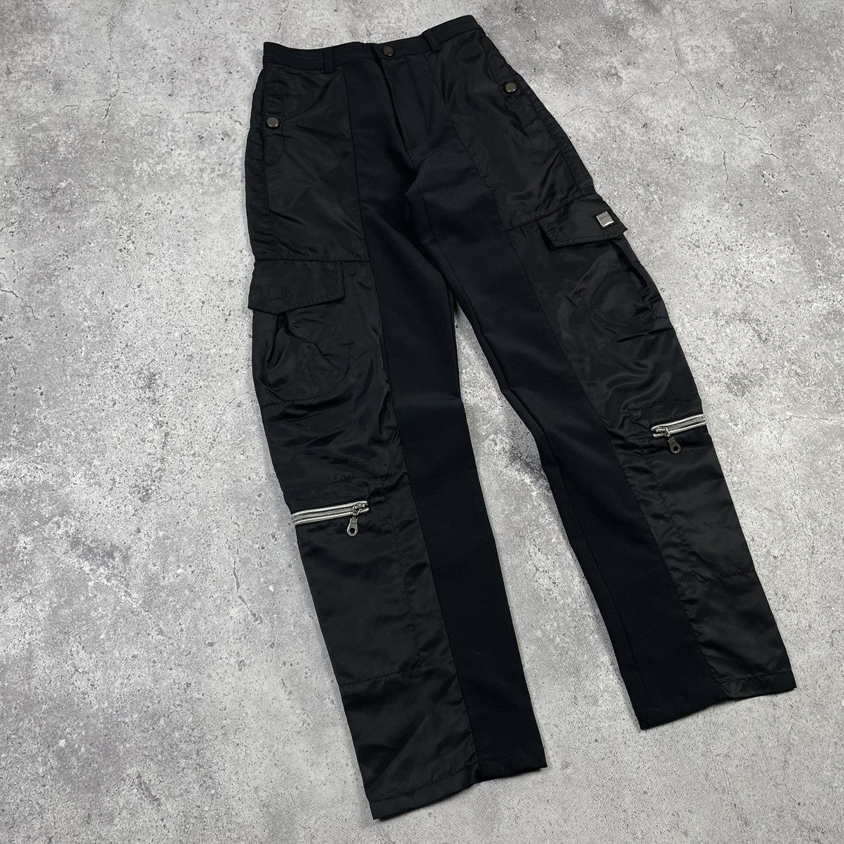 Marithe + Francois Girbaud × Vintage Marithe Francois Girbaud Deaigner Nylon Cargo Pants Size 27" / US 4 / IT 40 - 3 Thumbnail