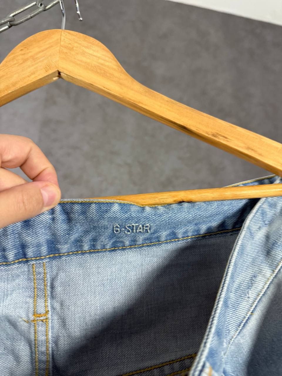G-Star G Star Raw designer distressed denim jeans Size US 36 / EU 52 - 8 Thumbnail