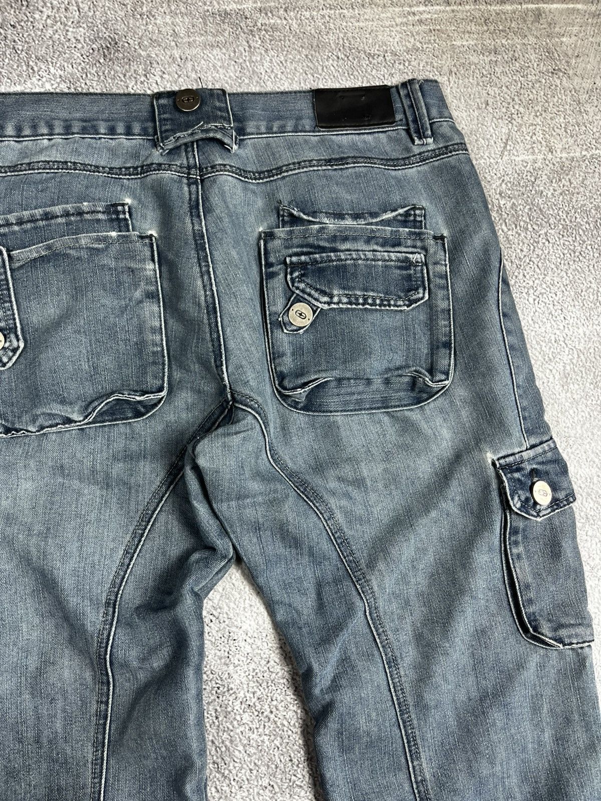 No Fear × Vintage crazy y2k vintage faded jeans if six was nine style no fear Size US 32 / EU 48 - 3 Thumbnail