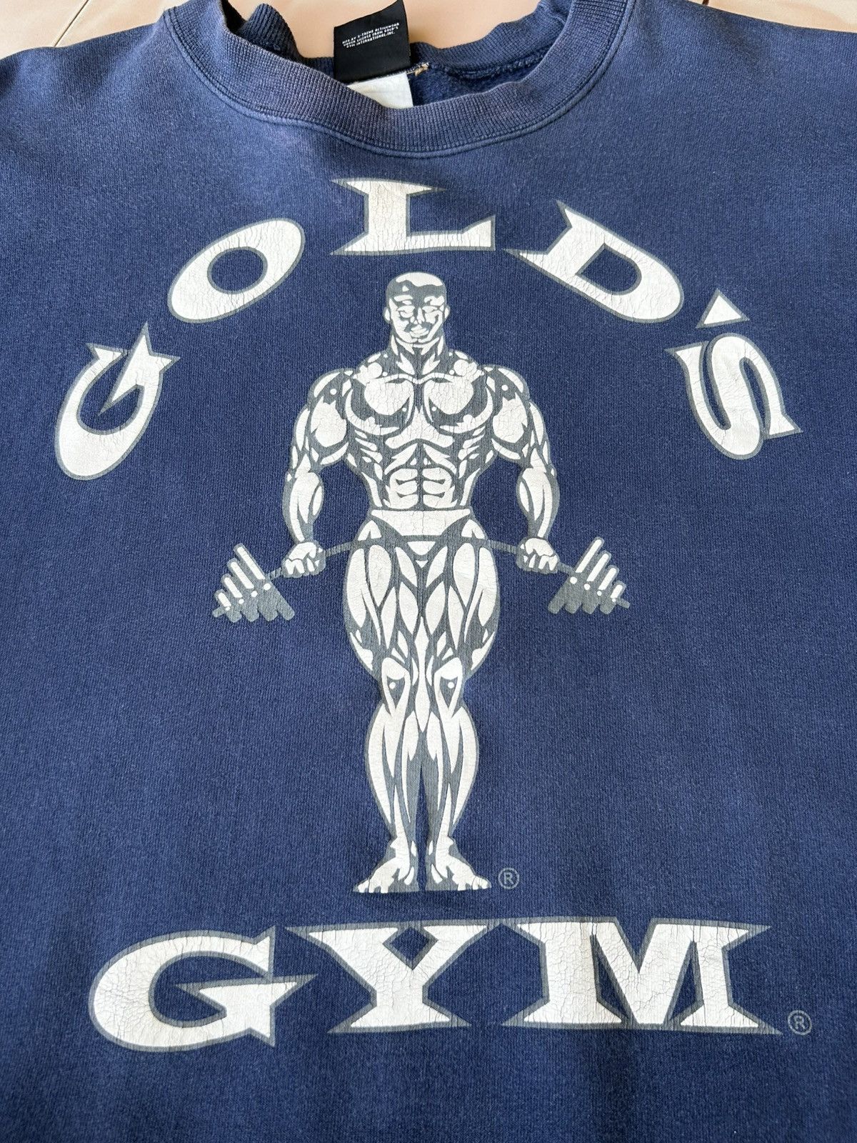 Sports Specialties Vintage Gold’s Gym Sweatshirt Size US XXL / EU 58 / 5 - 3 Thumbnail