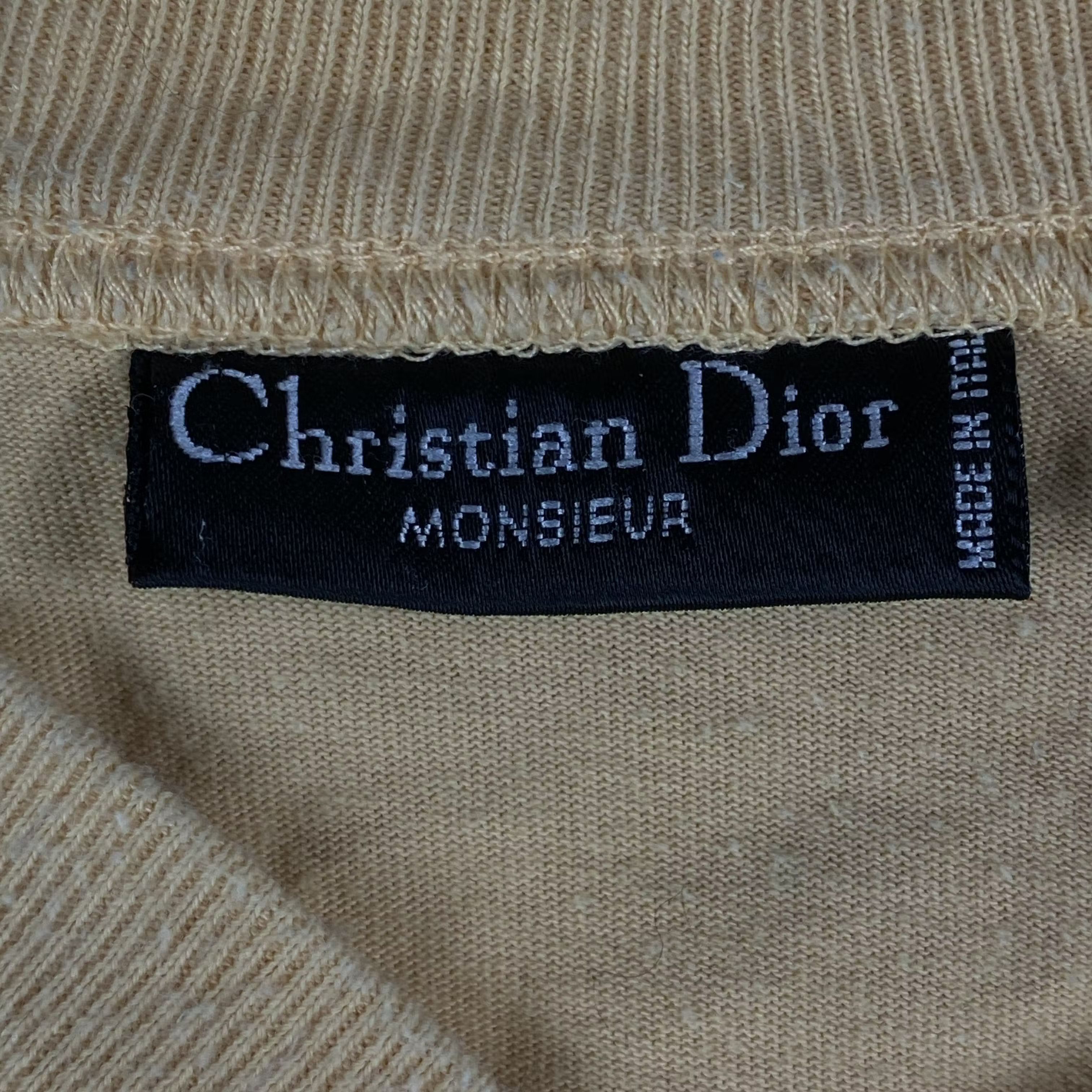 Christian Dior Monsieur × Vintage Mens Polo T Shirt Christion Dior Vintage Size L Size US L / EU 52-54 / 3 - 5 Thumbnail