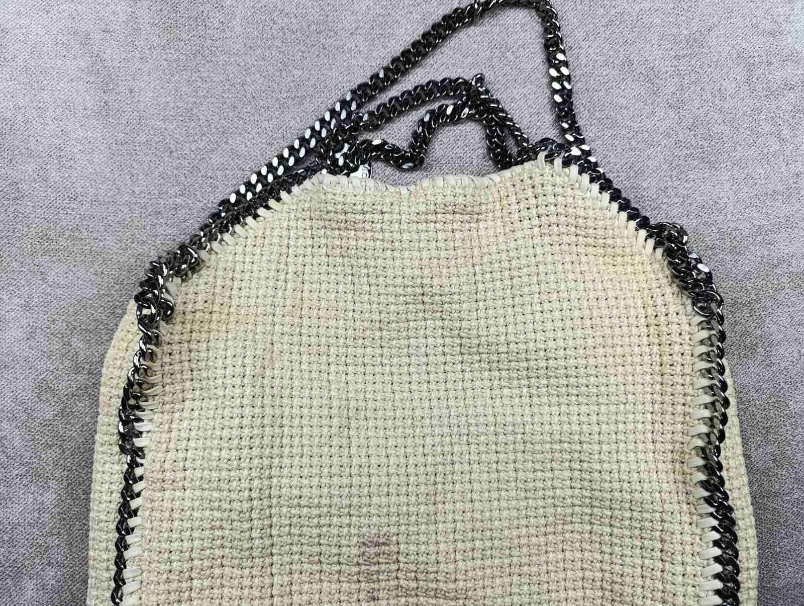 Stella McCartney STELLA MCCARTNEY FALABELLA COTTON TOTE BEIGE Size ONE SIZE - 18 Thumbnail