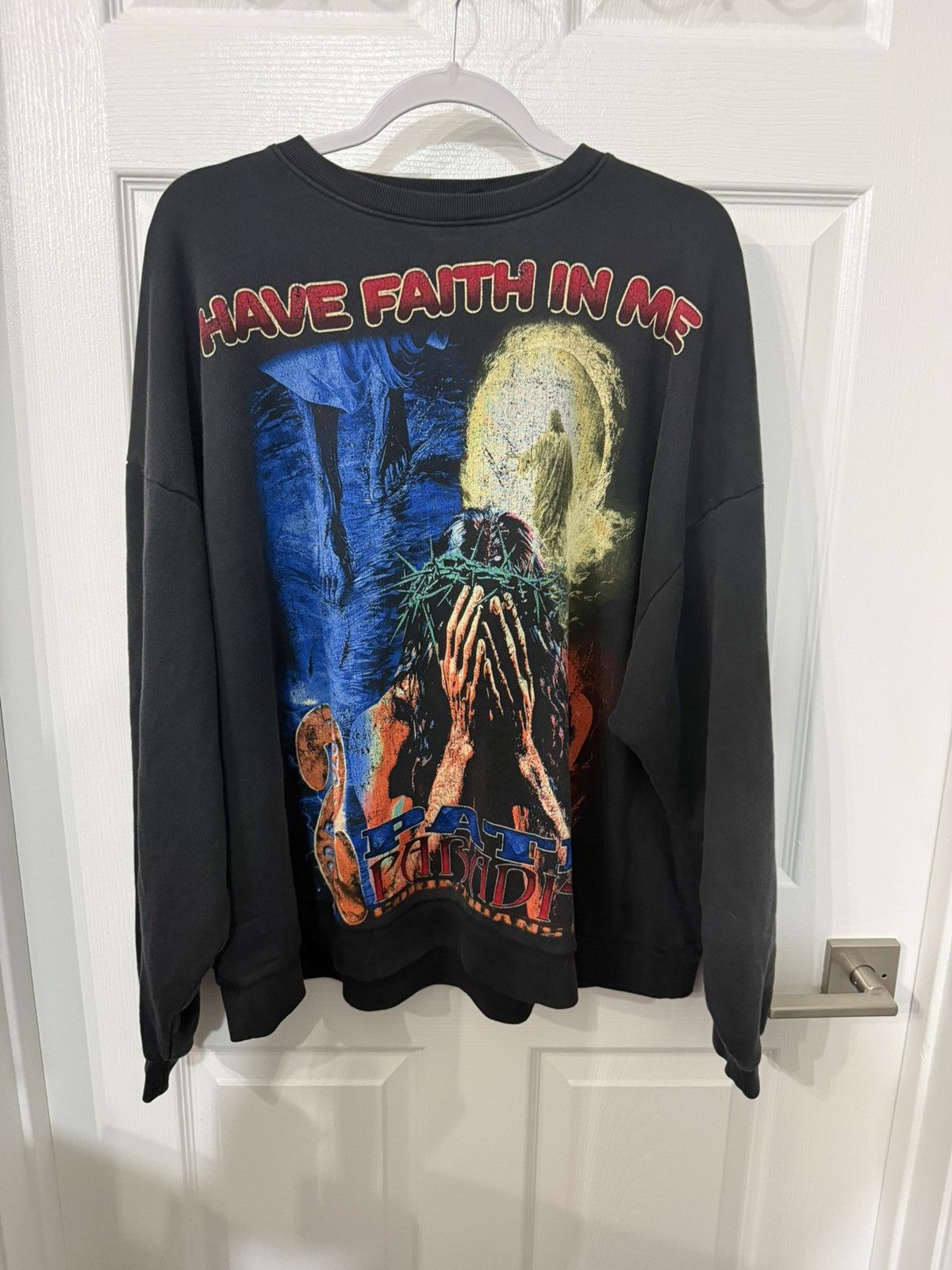 HELLSTAR Hellstar Shooting Star Gel Print Hoodie & Laser Tribal